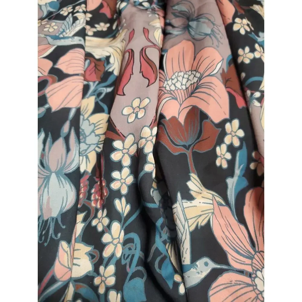Ella Moon Boho Floral Dress Women’s Size Small Short Sleeve Casual Summer
